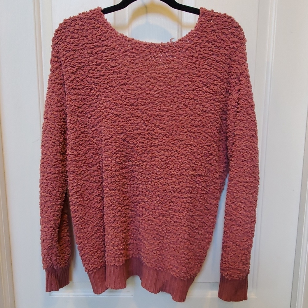 Knit back top